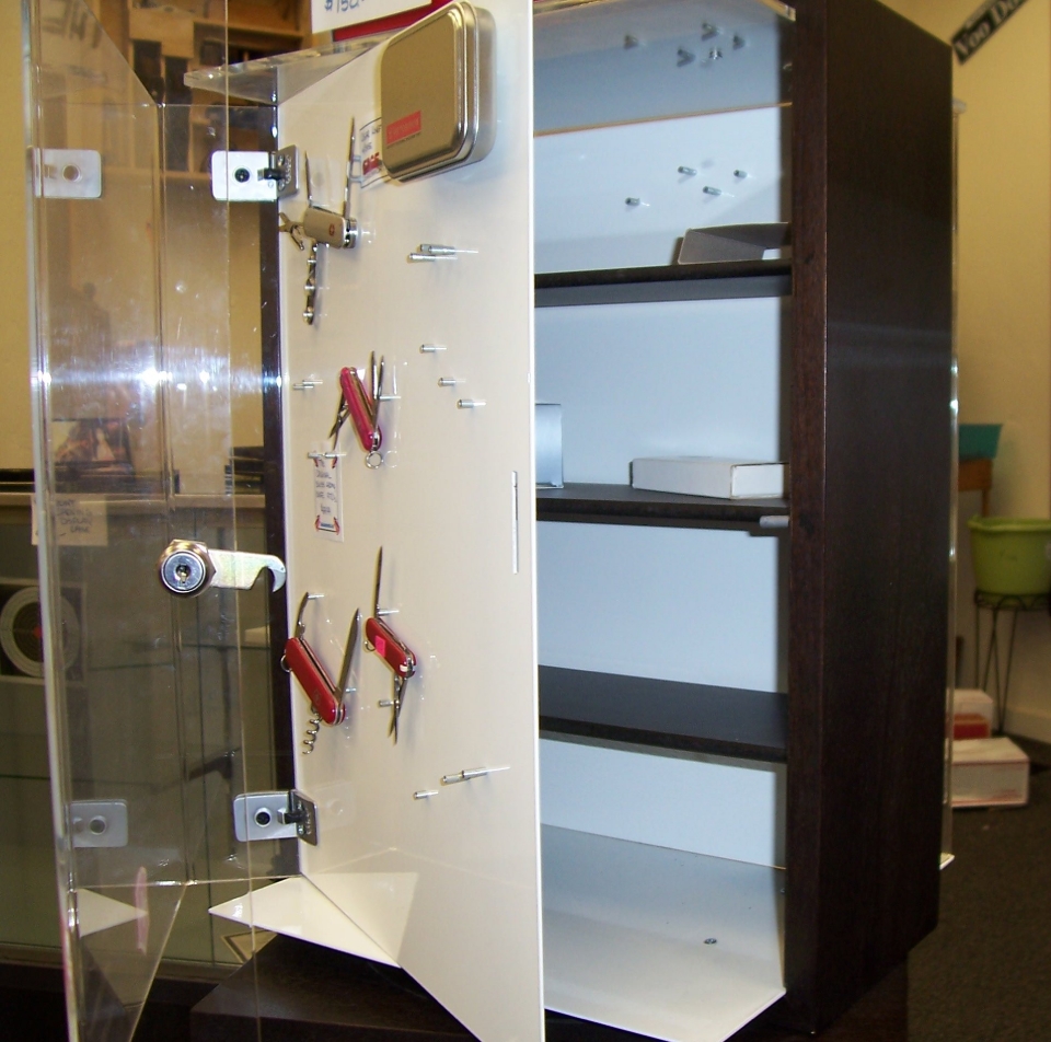 Swiss Army Knife Display Cabinet